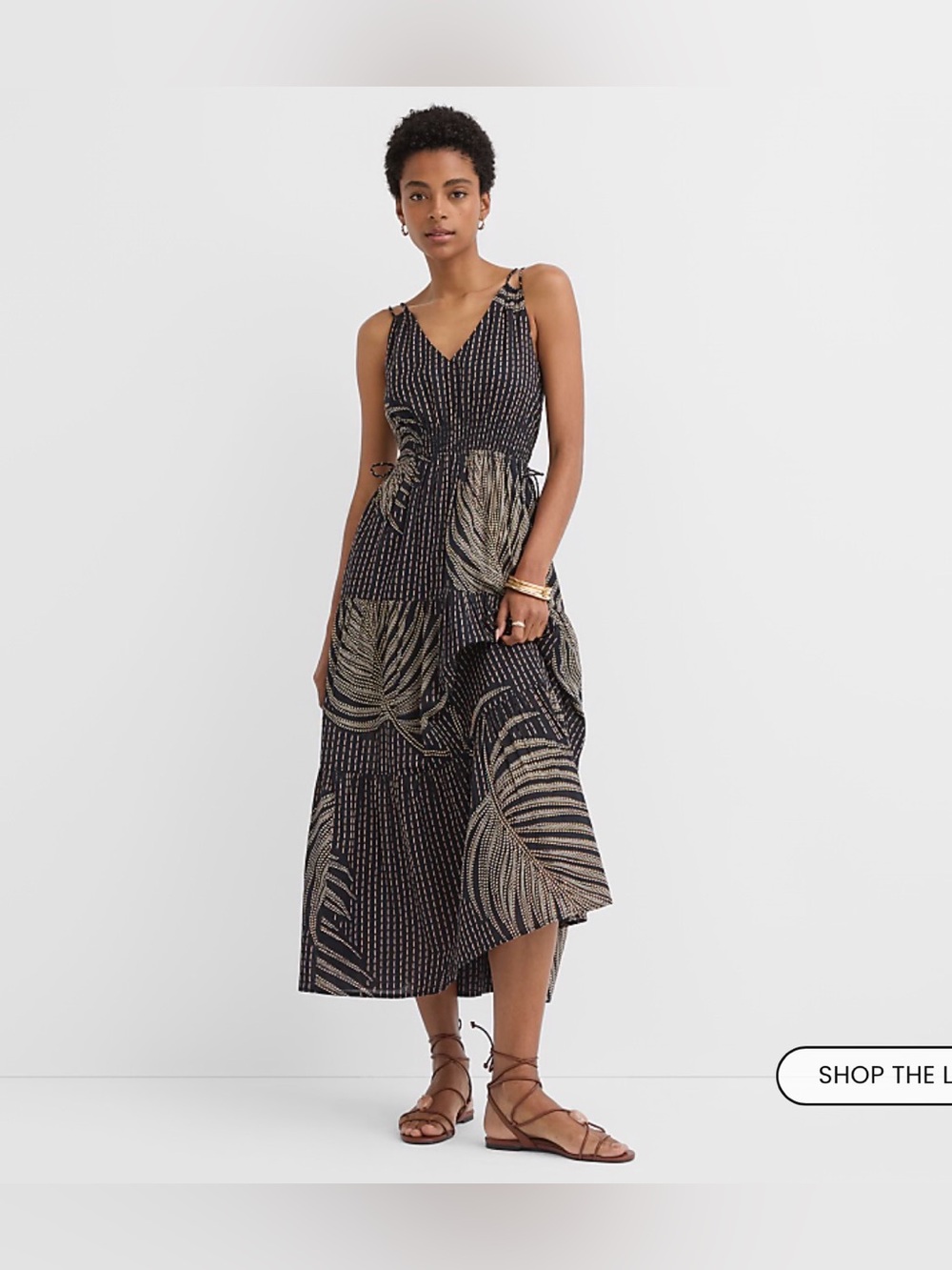 NWOT Loft Cut Out Maxi Dress